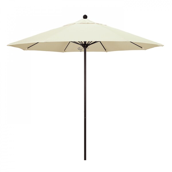 California Umbrella Patio Umbrella, Octagon, 103" H, Sunbrella Fabric, Canvas 194061006498 - main