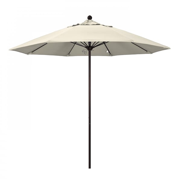 California Umbrella Patio Umbrella, Octagon, 103" H, Olefin Fabric, Antique Beige 194061006740 - main