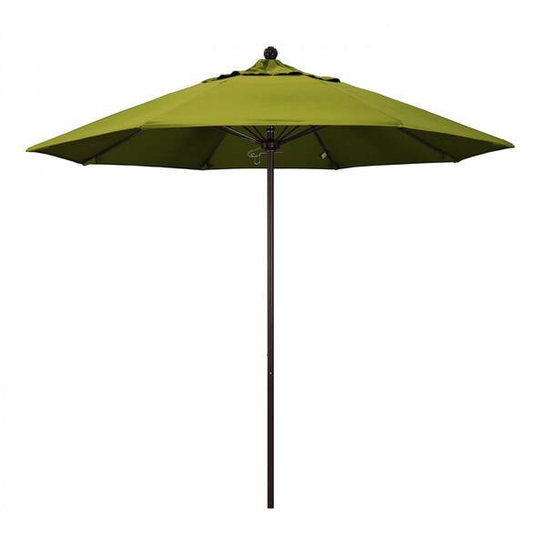 California Umbrella Patio Umbrella, Octagon, 103" H, Olefin Fabric, Kiwi 194061006795 - main