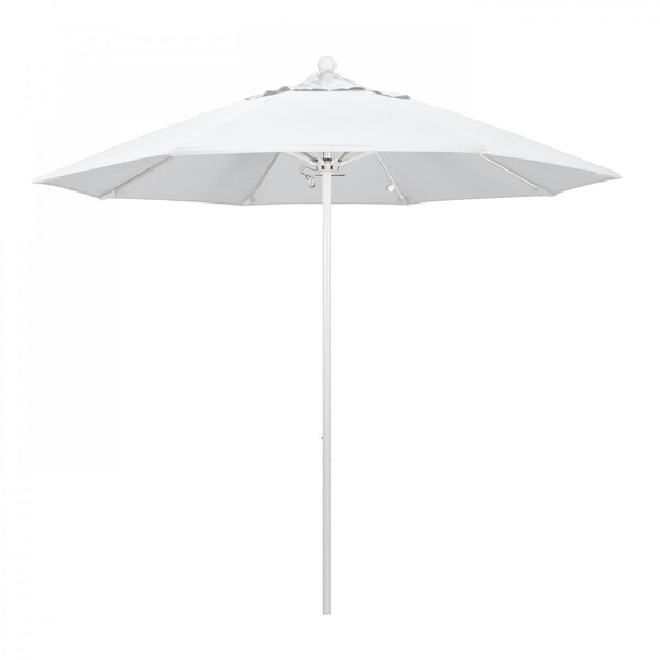 March Patio Umbrella, Octagon, 103" H, Sunbrella Fabric, Natural ALTO908170-5404