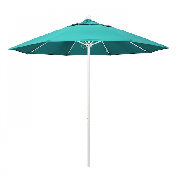 California Umbrella Patio Umbrella, Octagon, 103" H, Sunbrella Fabric, Aruba 194061007303 - main