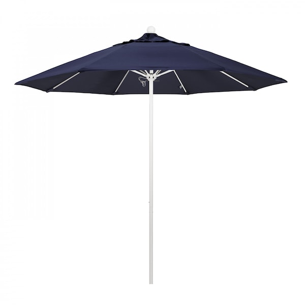 California Umbrella Patio Umbrella, Octagon, 103" H, Sunbrella Fabric, Navy 194061007365 - main