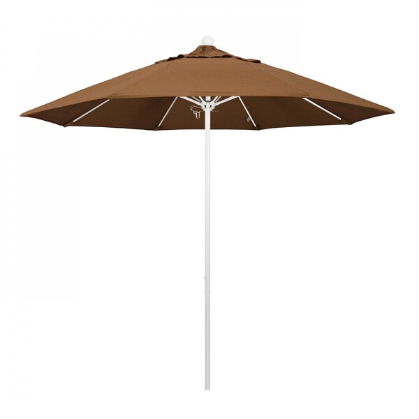 California Umbrella Patio Umbrella, Octagon, 103" H, Sunbrella Fabric, Teak 194061007440 - main