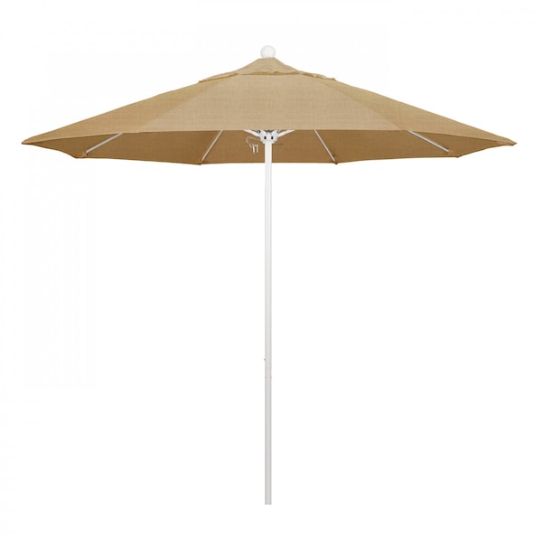 California Umbrella Patio Umbrella, Octagon, 103" H, Sunbrella Fabric, Linen Sesame 194061007587 - main