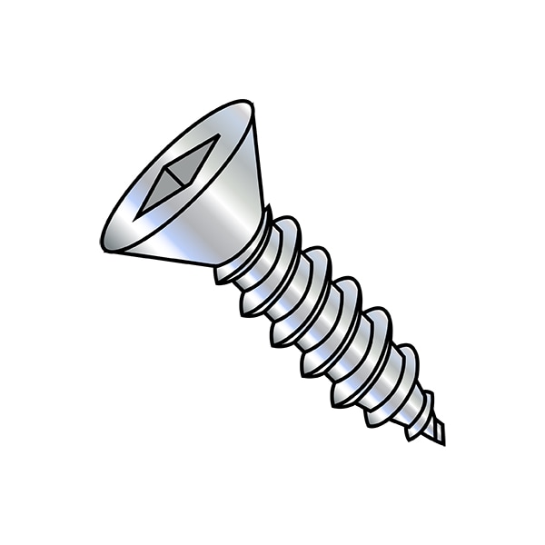 10-16X5/8 Square Drive Pan Self Drilling Screw Full Thread Zinc and Bake 10-16X5/8 Square Drive Pan Self Drilling Screw Full Thread Zinc and Bake