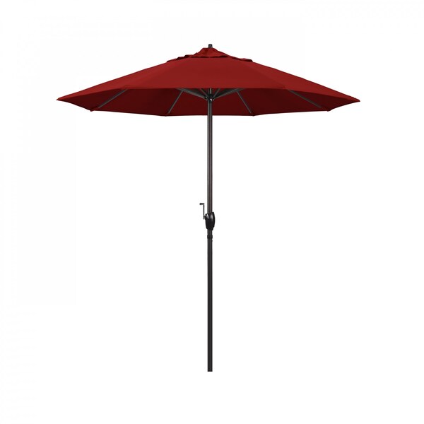 California Umbrella Patio Umbrella, Octagon, 97.88" H, Sunbrella Fabric, Jockey Red 194061008096 - main