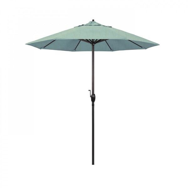 March Patio Umbrella, Octagon, 97.88" H, Sunbrella Fabric, Spa ATA758117-5413