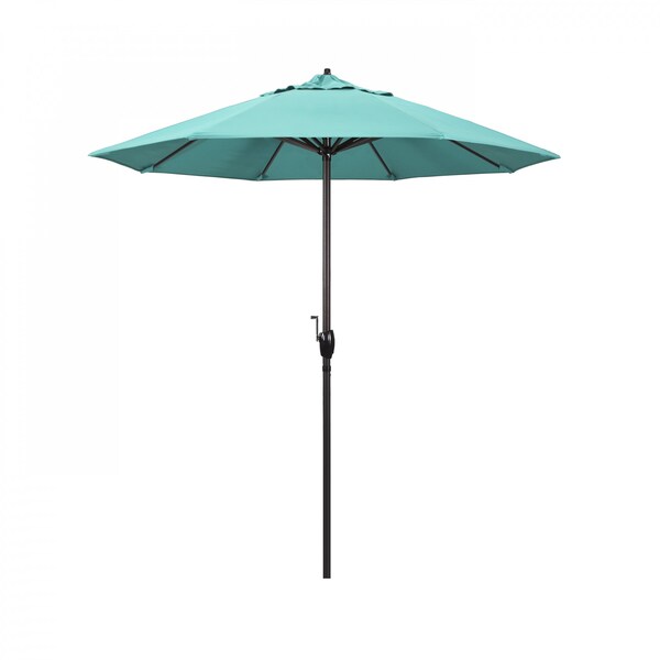 California Umbrella Patio Umbrella, Octagon, 97.88" H, Sunbrella Fabric, Aruba 194061008201 - main