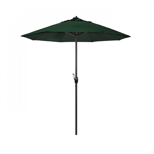 California Umbrella Patio Umbrella, Octagon, 97.88" H, Sunbrella Fabric, Forest Green 194061008287 - main