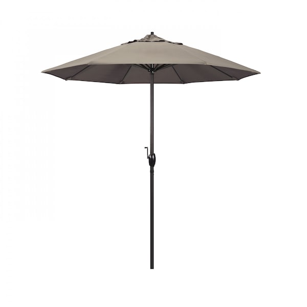 March Patio Umbrella, Octagon, 97.88" H, Sunbrella Fabric, Taupe ATA758117-5461