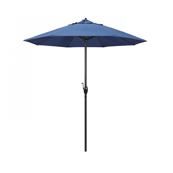 California Umbrella Patio Umbrella, Octagon, 97.88" H, Olefin Fabric, Frost Blue 194061008546