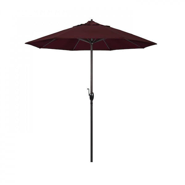 California Umbrella Patio Umbrella, Octagon, 97.88" H, Pacifica Fabric, Burgundy 194061008782 - main