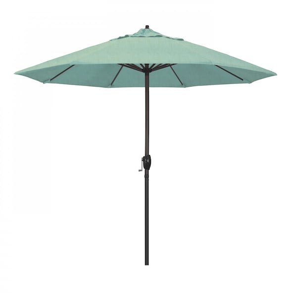 California Umbrella Patio Umbrella, Octagon, 102" H, Sunbrella Fabric, Spectrum Mist 194061008874 - main