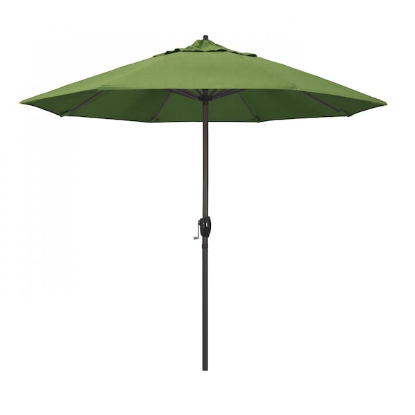 California Umbrella Patio Umbrella, Octagon, 102" H, Sunbrella Fabric, Spectrum Cilantro 194061008881 - main