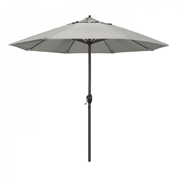 California Umbrella Patio Umbrella, Octagon, 102" H, Sunbrella Fabric, Granite 194061008942 - main
