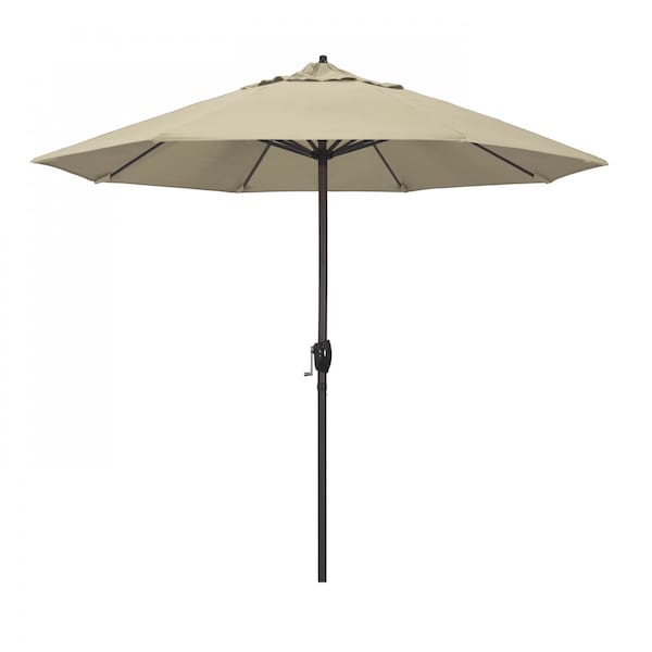 California Umbrella Patio Umbrella, Octagon, 102" H, Sunbrella Fabric, Beige 194061009086 - main