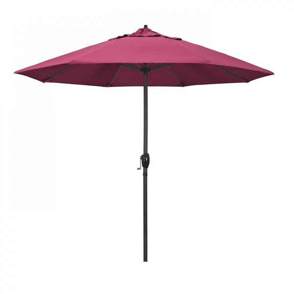California Umbrella Patio Umbrella, Octagon, 102" H, Sunbrella Fabric, Hot Pink 194061009185 - main