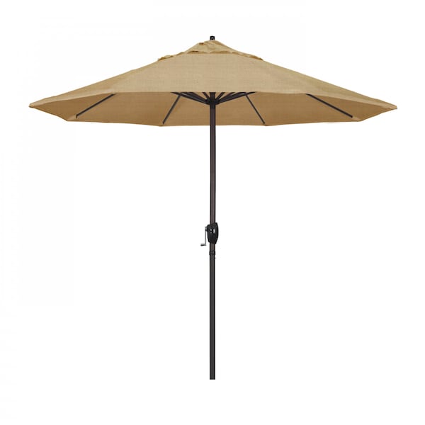 California Umbrella Patio Umbrella, Octagon, 102" H, Sunbrella Fabric, Linen Sesame 194061009345 - main
