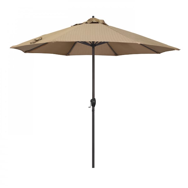 California Umbrella Patio Umbrella, Octagon, 102" H, Olefin Fabric, Terrace Sequoia 194061009543 - main