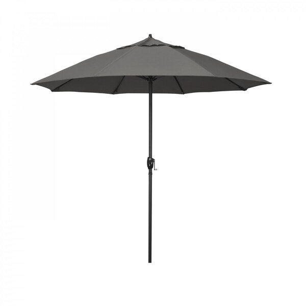 California Umbrella Patio Umbrella, Octagon, 97.88" H, Sunbrella Fabric, Charcoal 194061008119 - main