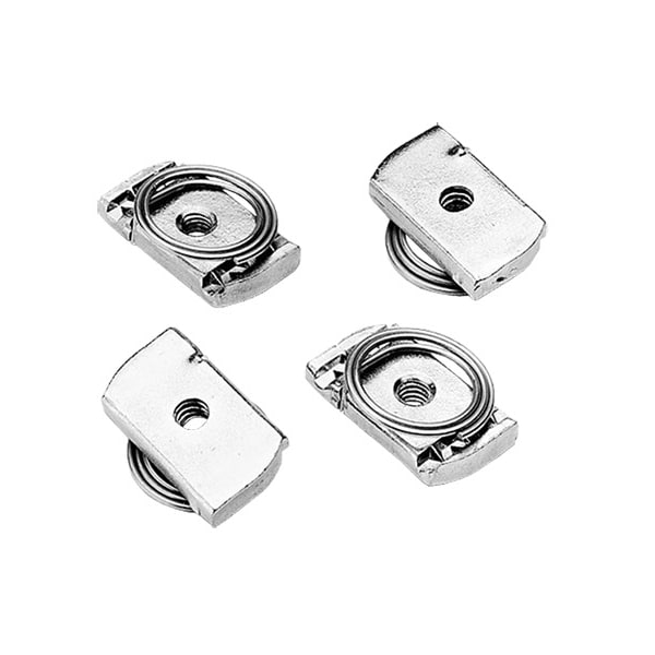 Nvent Hoffman Clamping Nut Package, 1032, Steel APS1032CN Zoro