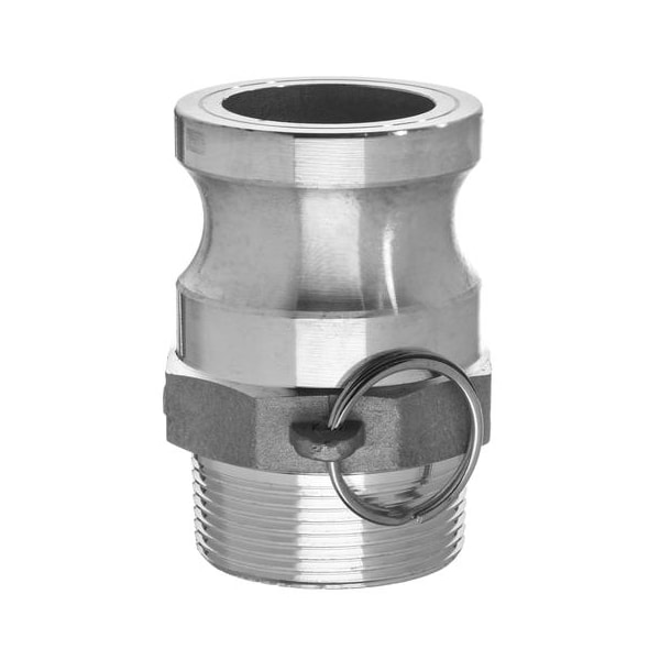 Usa Industrials Cam and Groove Fitting, Aluminum, F, 1/2" Adapter x 1/2" Male NPT BULK-CGF-144 - main