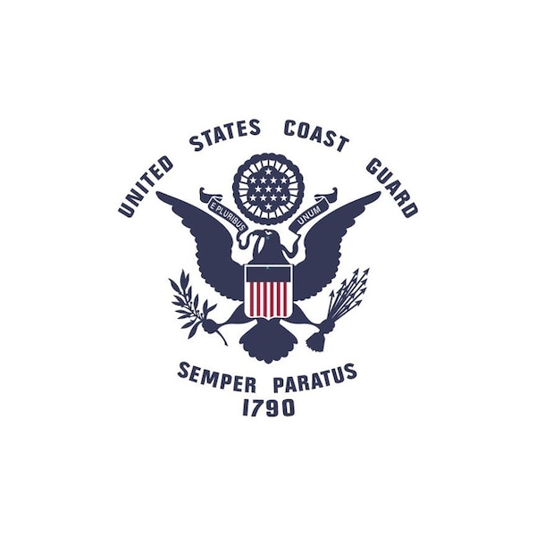 Annin Flagmakers Flag, US Coast Guard Seal, Grdn, 12" x 18" 379406 - main