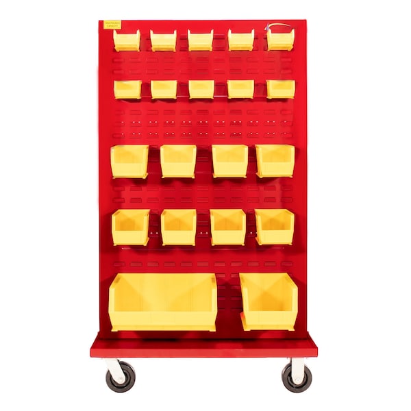 Valley Craft A-Frame Cart, 36"W, w/2 Louver Panels, Re F89552R - main