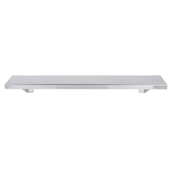 Bobrick B29524 Satin Stainless Steel Shelf B295X24 - main