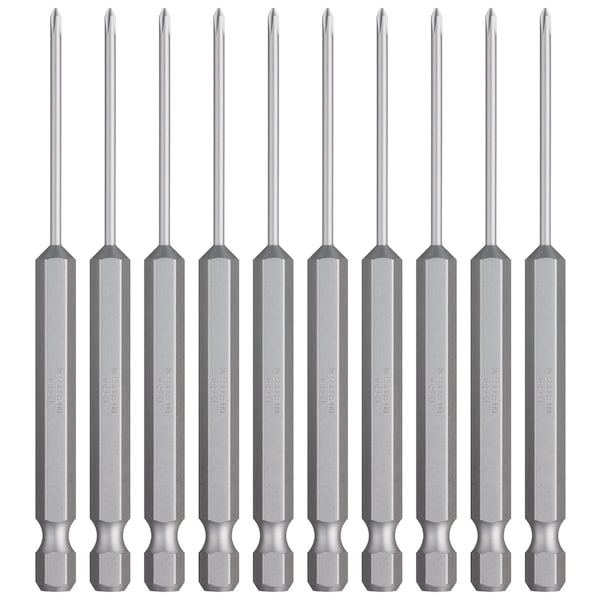 Vessel Power Bit 1/4" Hex B, +00x2x40x100, PK10 B35P00240100H - main