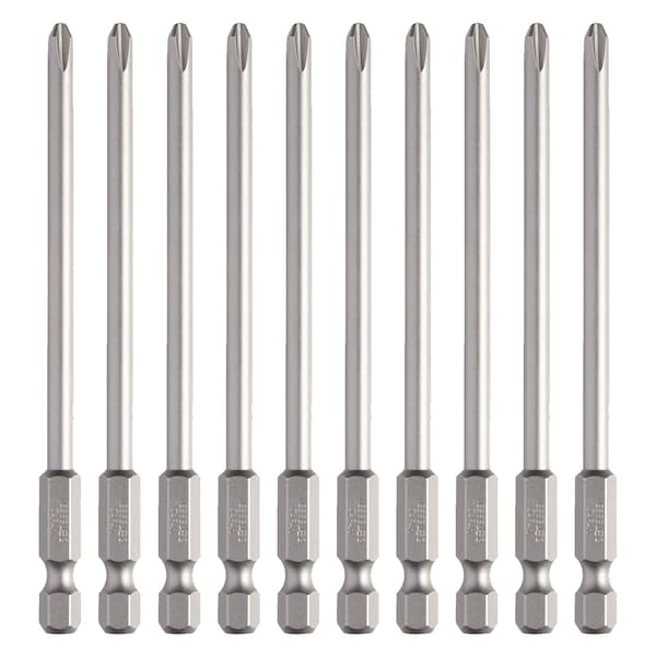 Vessel Power Bit 1/4" Hex B, +2x4.5x100H, PK10 B35P245100H - main