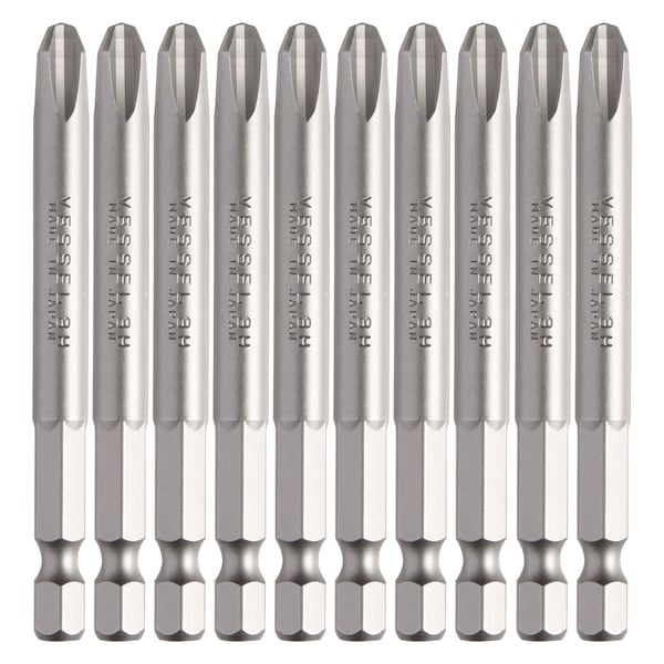 Vessel Power Bit 1/4" Hex B, +3x75H, PK10 B35P375H - main