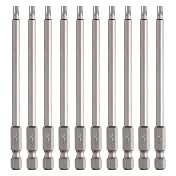 Vessel Power Bit 1/4" Hex B, T20Hx100H Ta, PK10 B35T20H100H - main