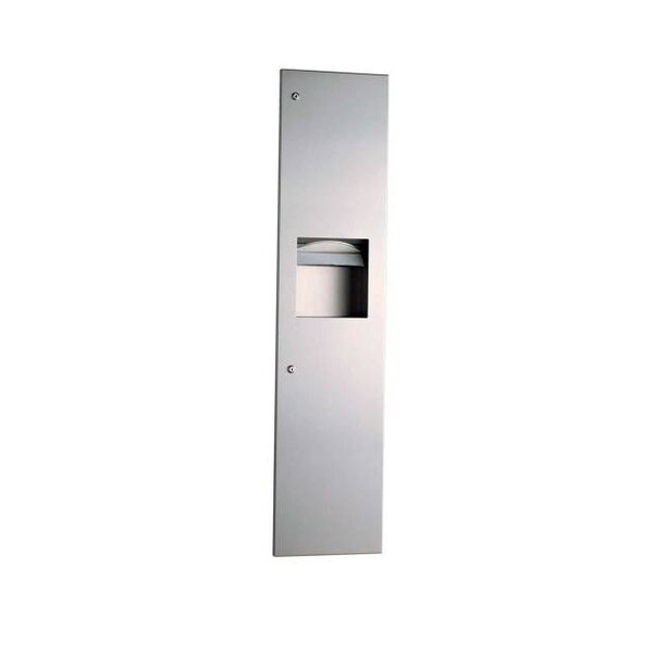 Bobrick Mounted Flush Paper Towel Dispenser/Waste, SS B380349 - main
