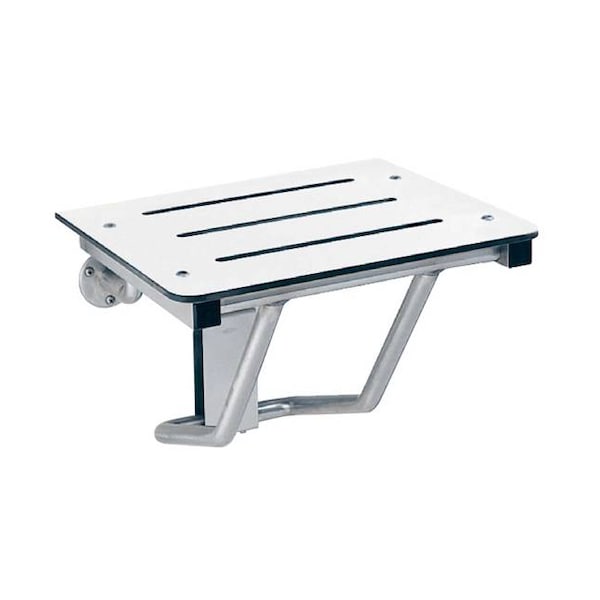 Bobrick B5193 Satin Stainless Steel Shower Furni, 25-1/2" L, 304 Stainless Steel, Satin Stainless Steel B5193 - main