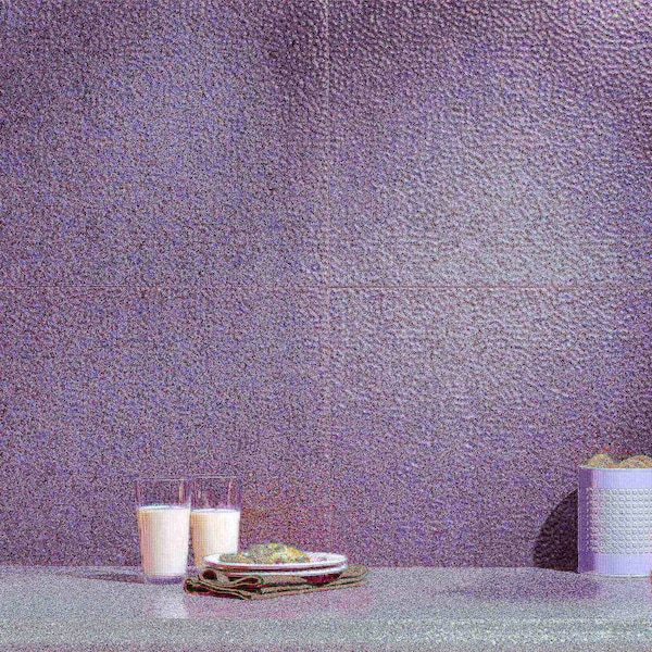 Fasade Fasade 18in x 24in Hammered Galvanized Steel Backsplash Panel 5pk PB5530 - main