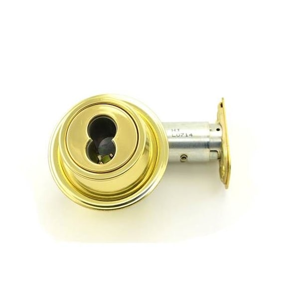 Schlage Commercial Bright Brass Deadbolt B560J605 B560J605 - main
