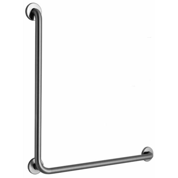 Bobrick 90 Degrees B5898 Satin Stainless Steel Grab Bar, 33-1/8" L, 304 Stainless Steel B5898 - main