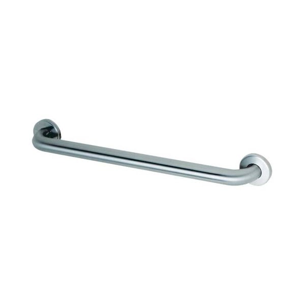 Bobrick Straight B680624 Satin Stainless Steel Grab Bar, 24" L, Stainless Steel, Satin Stainless Steel B6806X24 - main