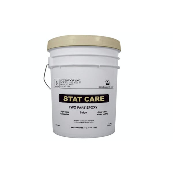 Botron Co 1 gal. ESD Floor Paint Med Gray, PK4, Slip Resistance Finish, Gray, Water Base B8771G - main