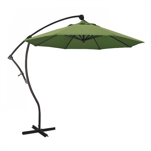 California Umbrella Patio Umbrella, Octagon, 95" H, Sunbrella Fabric, Spectrum Cilantro 194061009789 - main