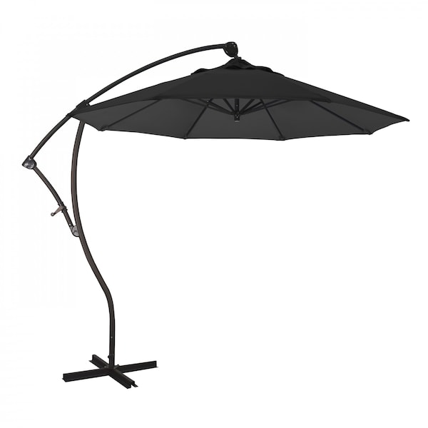 California Umbrella Cantilever, Bronze Aluminum Pole, 9 Ft., Su 194061009918