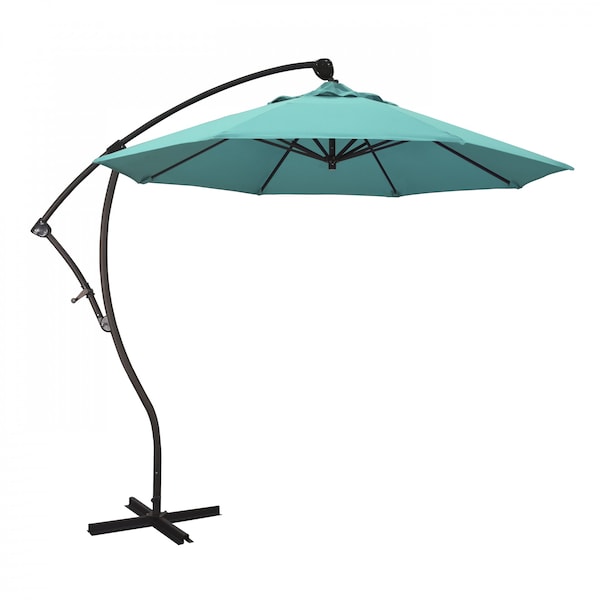 California Umbrella Patio Umbrella, Octagon, 95" H, Sunbrella Fabric, Aruba 194061009963 - main
