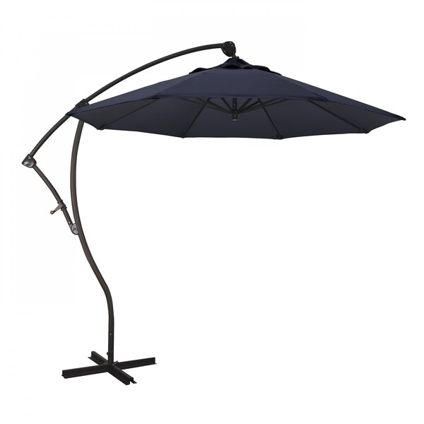 California Umbrella Patio Umbrella, Octagon, 95" H, Sunbrella Fabric, Navy 194061010020 - main