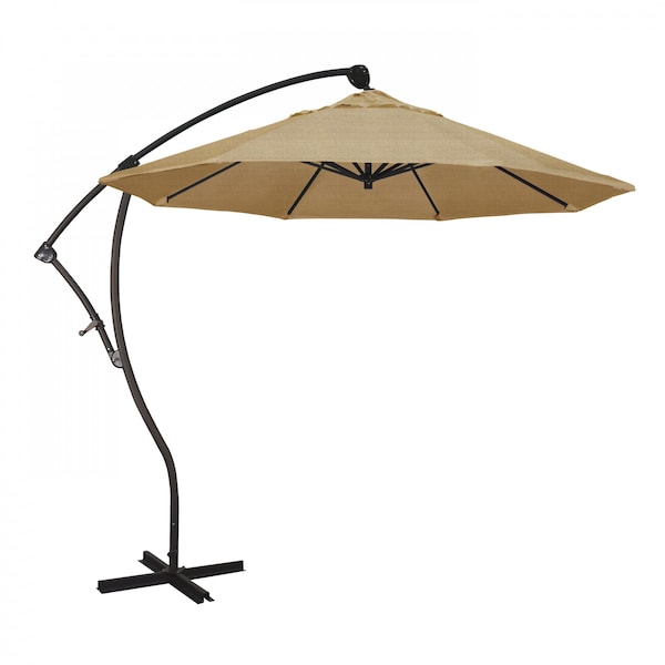 California Umbrella Patio Umbrella, Octagon, 95" H, Sunbrella Fabric, Linen Sesame 194061010242 - main