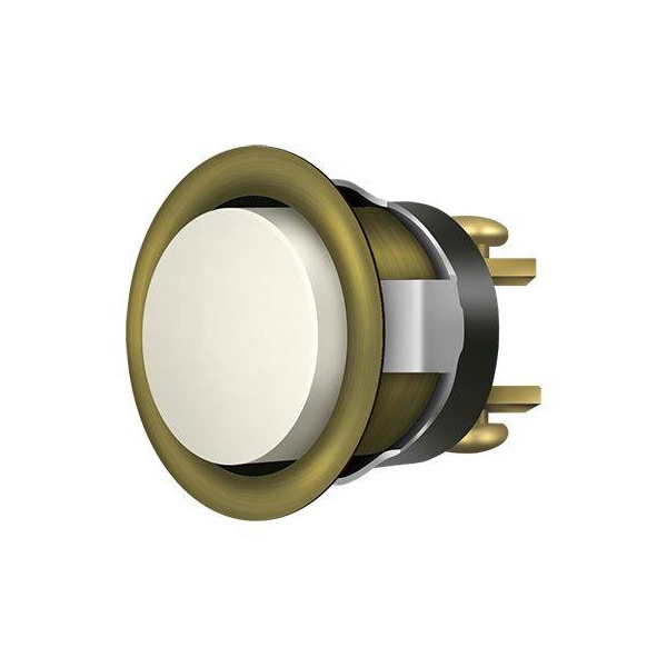 Deltana Replacement Bell Button Antique Brass BBC20-REPLU5