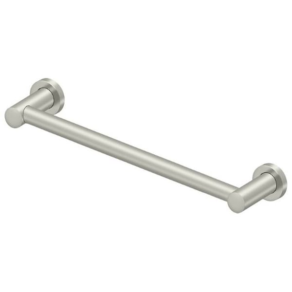 Deltana Towel Bar, Nobe Series Satin Nickel 12" BBN2003/12-15