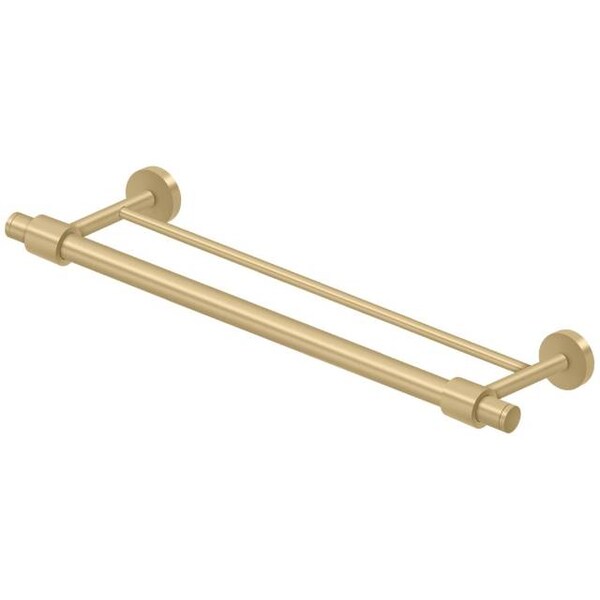 Deltana Double Towel Bar Bbs Series Satin Brass 24" BBS2006/24-4 - main