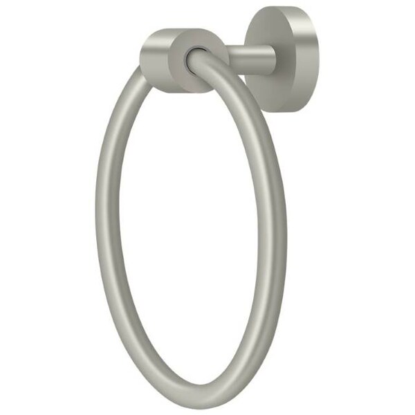 Deltana Towel Ring Sobe Series Satin Nickel BBS2008-15