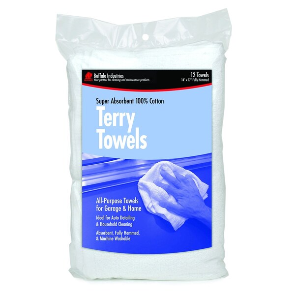 Buffalo Industries Terry Towel Bag, PK4 60225 - main